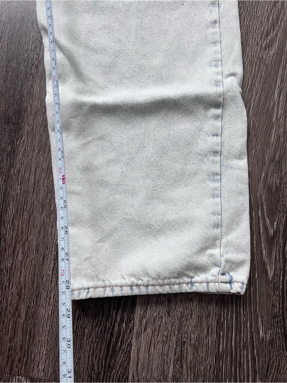 Levi’s 94 baggy light wash jeans size 28 - Picture 9 of 10